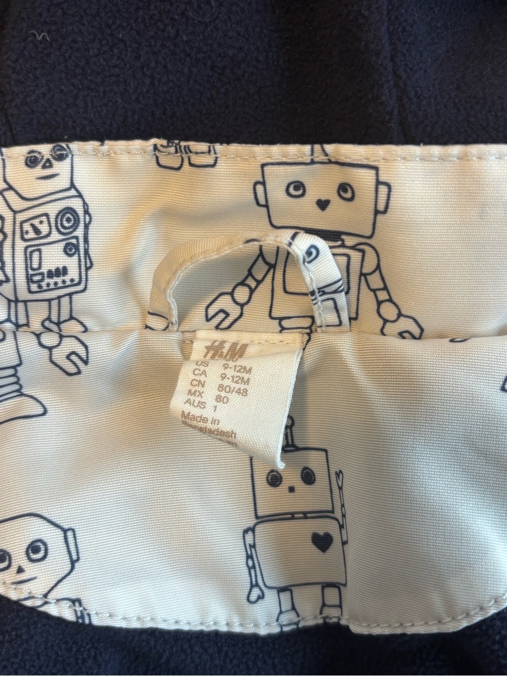 Baby robot jacket - Picture 2 of 4